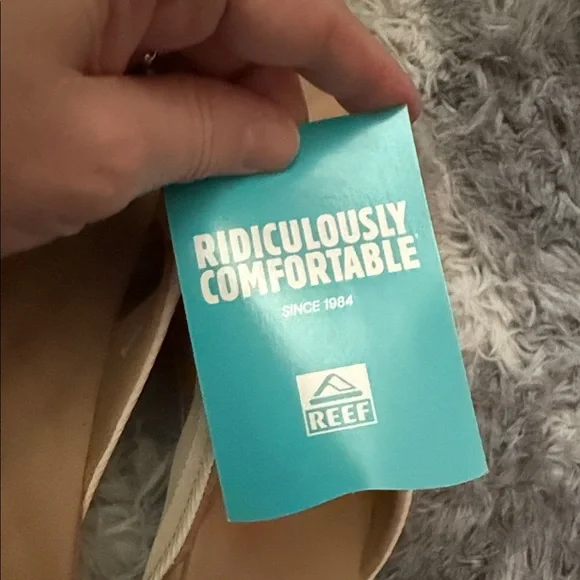 Reef Women's Sandals in Cream and Tan - Picture 4 of 5